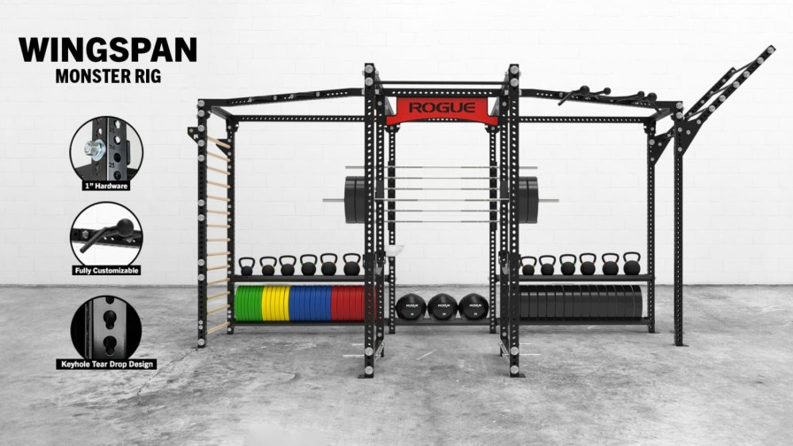 Rogue Rigs & Racks * | Rogue Fitness Rogue Monster Wingspan Rig