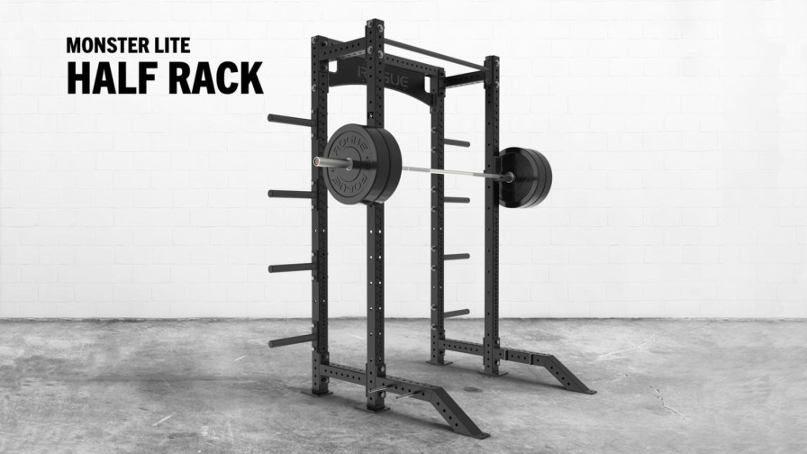 Rogue Rigs & Racks * | Rogue Fitness Monster Lite Half Rack