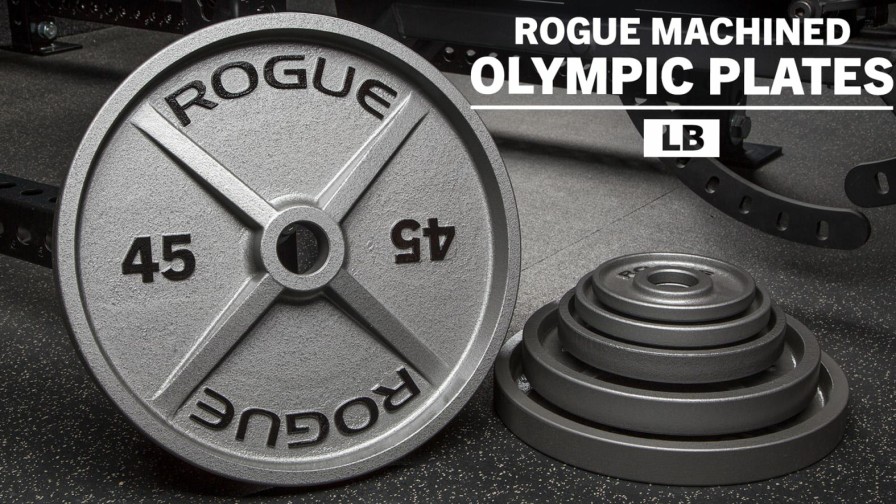 Weightlifting Bars & Plates * | Rogue Fitness Rogue Machined Olympic Plates