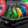 Weightlifting Bars & Plates * | Rogue Fitness Rogue Friction Grip Kg Change Plates (Iwf)