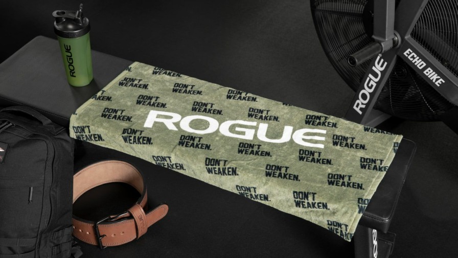 Rogue Gear & Accessories * | Rogue Fitness Rogue Don'T Weaken Gym Towel