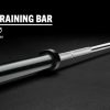 Weightlifting Bars & Plates * | Rogue Fitness 28Mm Rogue Training Bar (Stainless Shaft / Black Sleeve)