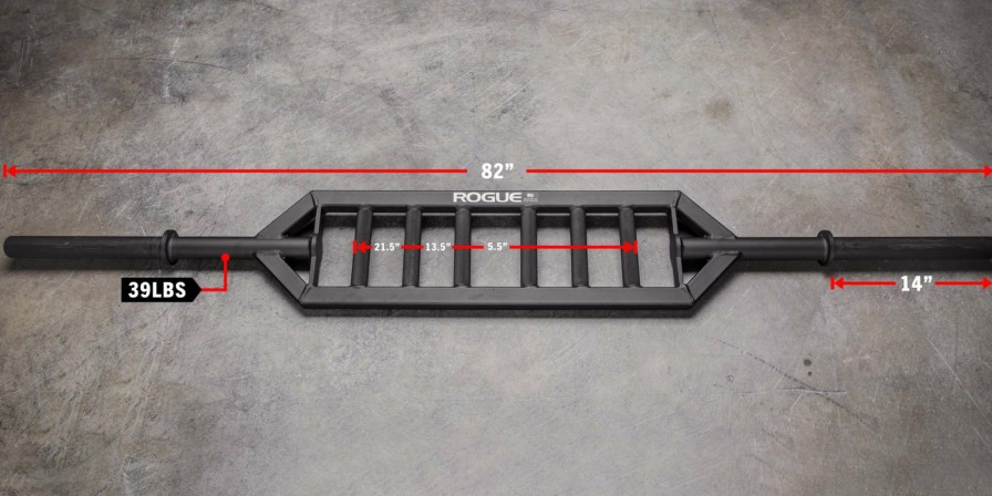 Weightlifting Bars & Plates * | Rogue Fitness Rogue Mg-1 Multi Grip Bar 2.0