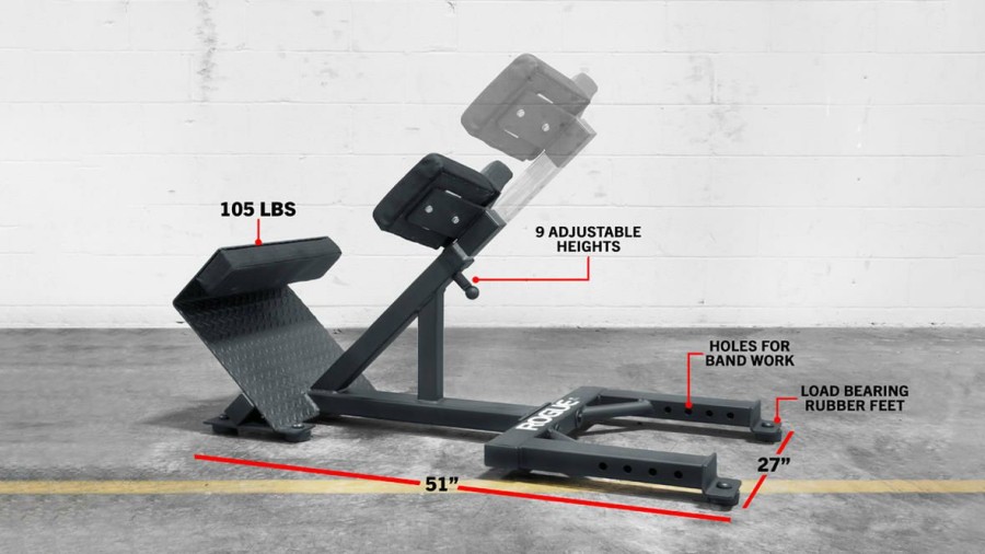 Strength Equipment * | Rogue Fitness Rogue Pro Oblique Flexor