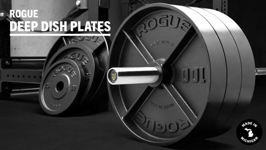 Weightlifting Bars & Plates * | Rogue Fitness Rogue Deep Dish Plates