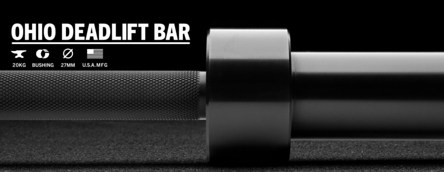 Weightlifting Bars & Plates * | Rogue Fitness Rogue Ohio Deadlift Bar Cerakote