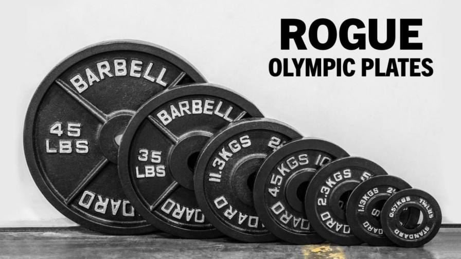 Weightlifting Bars & Plates * | Rogue Fitness Rogue Olympic Plates Closeout