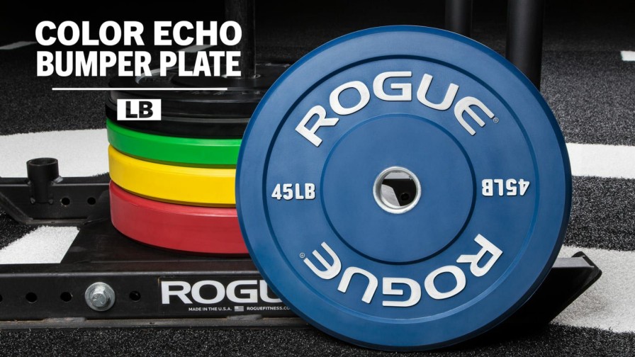 Weightlifting Bars & Plates * | Rogue Fitness Rogue Color Echo Bumper Plates