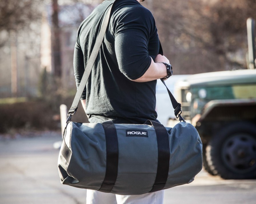 Rogue Gear & Accessories * | Rogue Fitness Rogue Gym Bag Gray