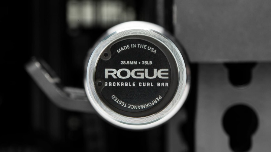 Weightlifting Bars & Plates * | Rogue Fitness Rogue Rackable Curl Bar Cerakote