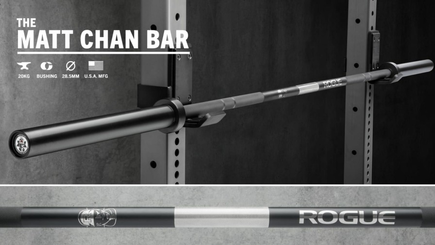 Weightlifting Bars & Plates * | Rogue Fitness Rogue Chan Bar Cerakote