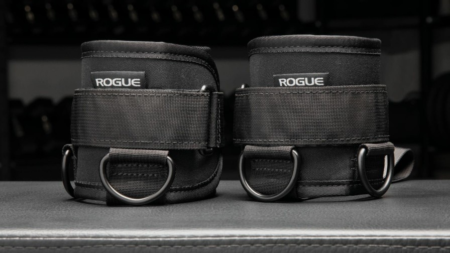 Strength Equipment * | Rogue Fitness Rogue Ankle Cuff Cable Attachment (Pair)