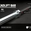 Weightlifting Bars & Plates * | Rogue Fitness Rogue Ohio Deadlift Bar Black Zinc