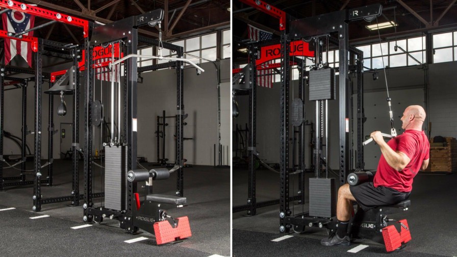 Rogue Rigs & Racks * | Rogue Fitness Monster Lat Pulldown/Low Row (Rack Mounted)