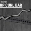 Rogue Rigs & Racks * | Rogue Fitness Rogue Monster Socket Pull-Up Curl Bar