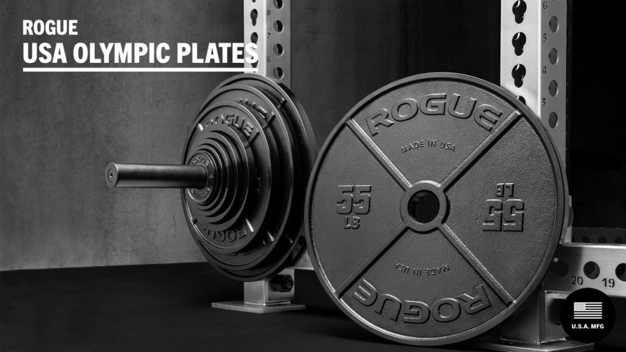 Weightlifting Bars & Plates * | Rogue Fitness Rogue Usa Olympic Plates