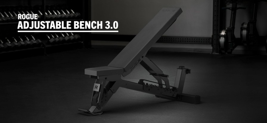 Strength Equipment * | Rogue Fitness Rogue Adjustable Bench 3.0