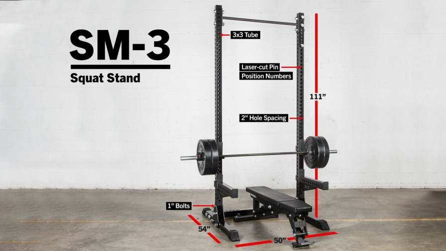 Rogue Rigs & Racks * | Rogue Fitness Rogue Sm-3 Monster Squat Stand 2.0