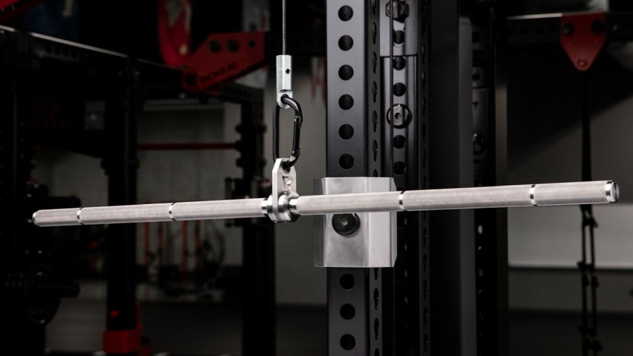 Strength Equipment * | Rogue Fitness Rogue Stainless Straight Lat Bar