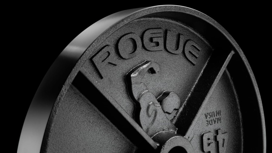 Weightlifting Bars & Plates * | Rogue Fitness Rogue Deep Dish Plate Arnold Edition