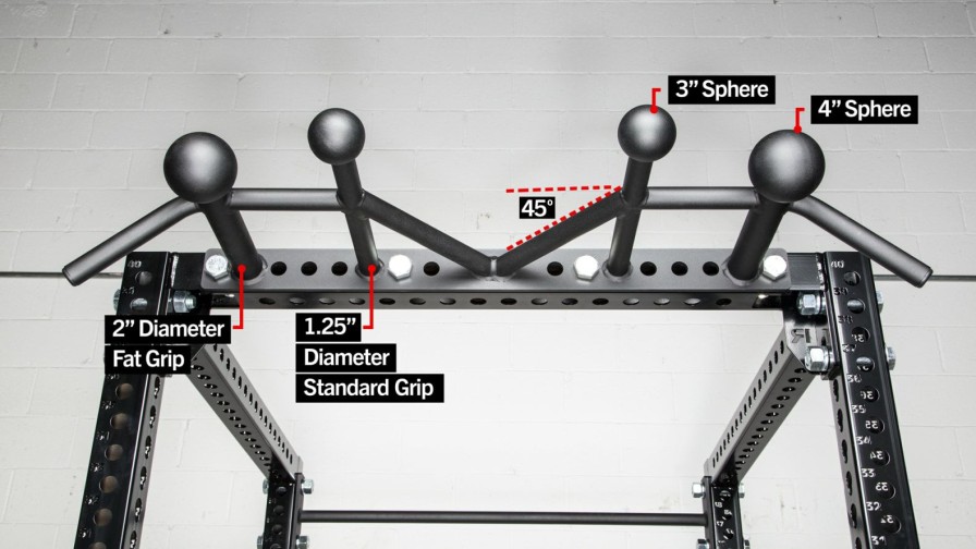 Rogue Rigs & Racks * | Rogue Fitness Rogue Monster Crown Pull-Up Bar