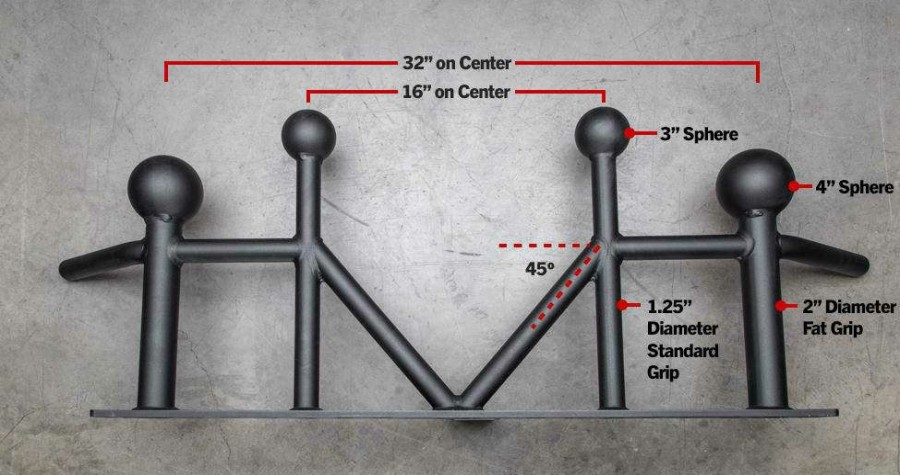 Rogue Rigs & Racks * | Rogue Fitness Rogue Monster Crown Pull-Up Bar