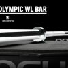 Weightlifting Bars & Plates * | Rogue Fitness Rogue 28Mm Iwf Olympic Weightlifting Bar W/ Center Knurl Bright Zinc