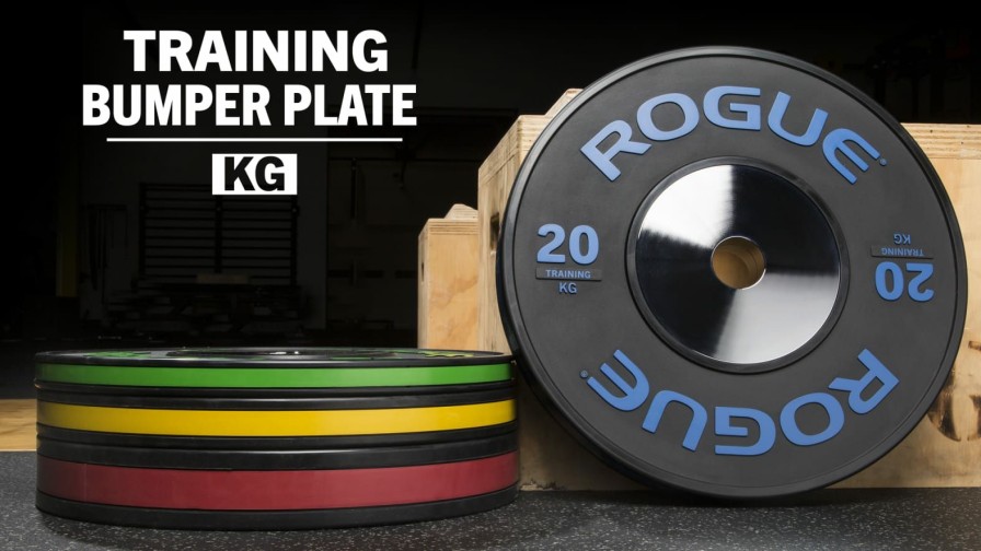 Weightlifting Bars & Plates * | Rogue Fitness Rogue Black Training Kg Plates