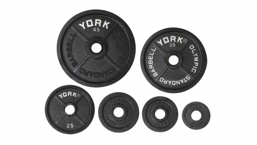 Weightlifting Bars & Plates * | York Legacy Iron Plates