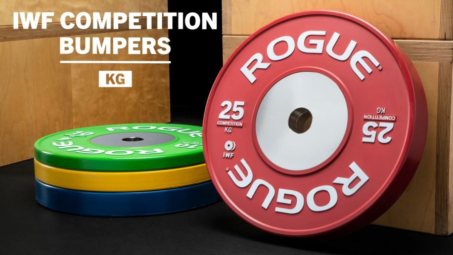 Weightlifting Bars & Plates * | Rogue Fitness Rogue Kg Competition Plates (Iwf)