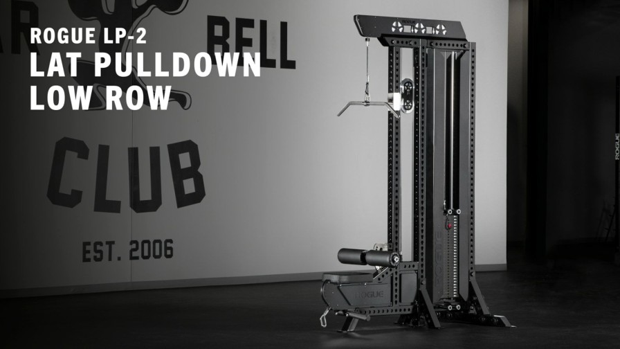 Strength Equipment * | Rogue Fitness Rogue Lp-2 Lat Pulldown / Low Row