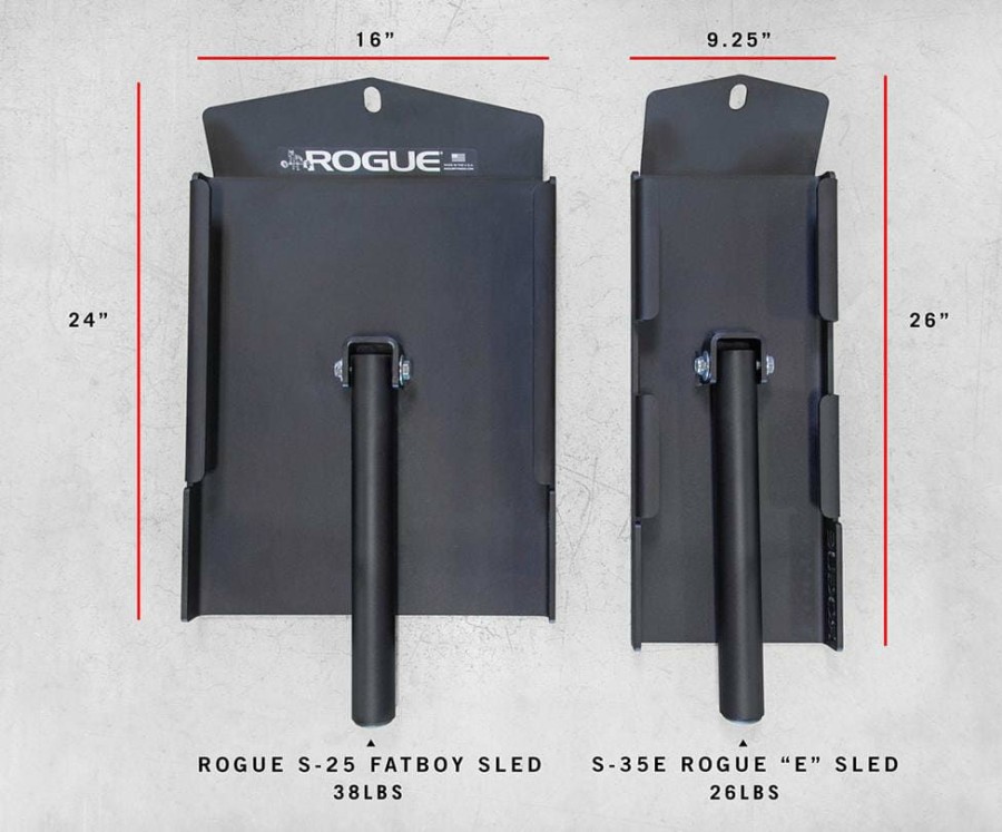 Strength Equipment * | Rogue Fitness Rogue S-25 Fat Boy Sled