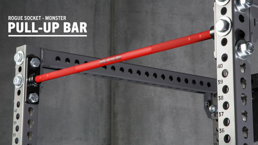 Rogue Rigs & Racks * | Rogue Fitness Rogue Monster Socket Pull-Up Bar