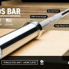 Weightlifting Bars & Plates * | Rogue Fitness Rogue Pyrros Bar 25Mm