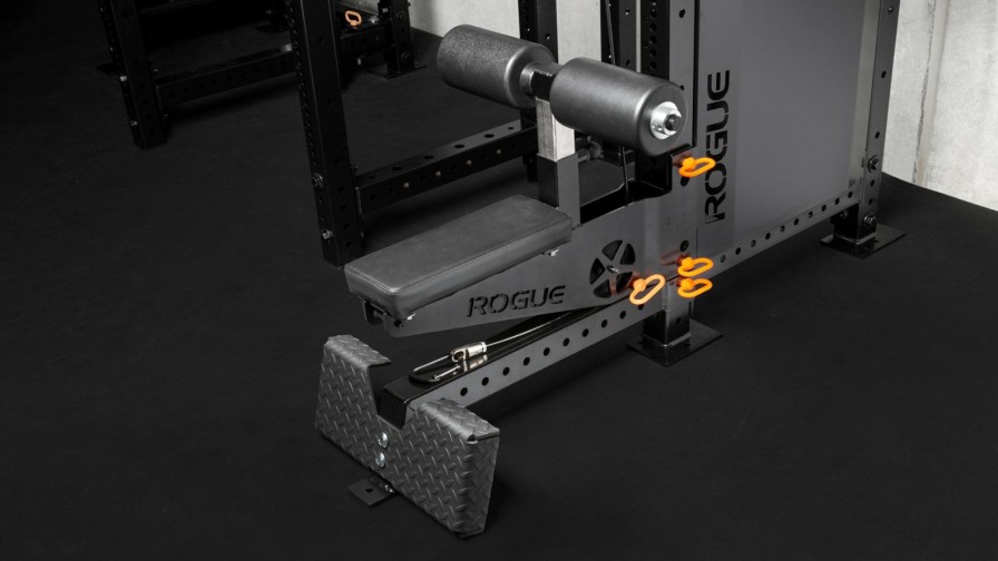 Strength Equipment * | Rogue Fitness Monster Lite Rack Mount Lat Pulldown Seat + Low Row Kit